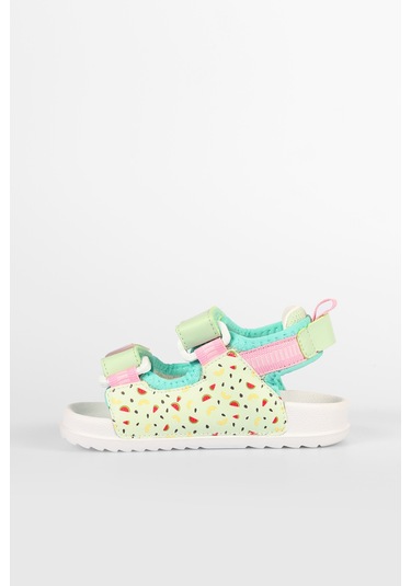 Vicco İnkagi Anatomik Kız Çocuk Sandalet Yeşil
