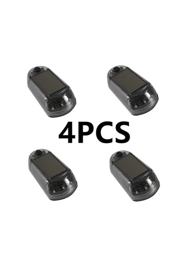 Xuweiwei 4 Adet Siyah Yeni Tip Mikro Led Araba Işıkları Motosiklet Bisiklet Dekorasyon Modifikasyon