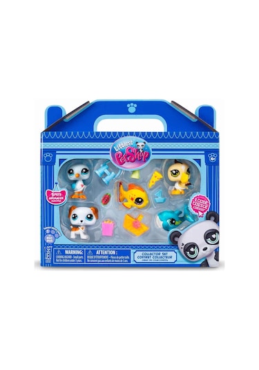 Littlest Pet Shop Minişler 5'li Figür Seti S1 S01005103 Minişler Tatilde