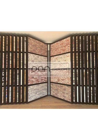 5 Adet(2,5M2) X X Minik Taş Desenli 3D Strafor Köpük Duvar Paneli (446786008)
