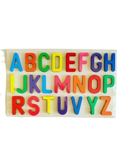 Ahşap Bultak 3'ü Bir Arada Set Alfabe-işlemler-arapça Eğitici Puzzle Yapboz