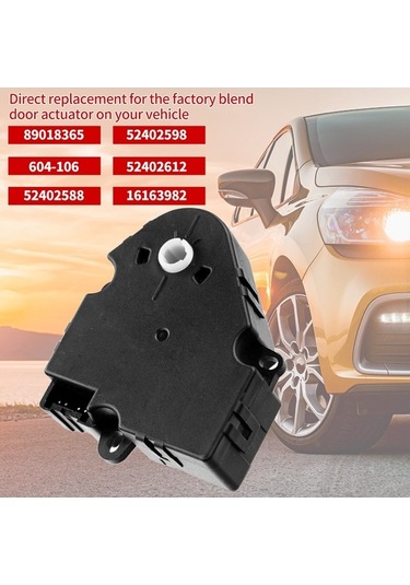 Supermarket1 Chevrolet, Gmc, Cadillac, Buick, Pontiac İçin Klima Kapak Aktüatörü - 1999-2014, Kolay Montaj, Uyumlu Parça