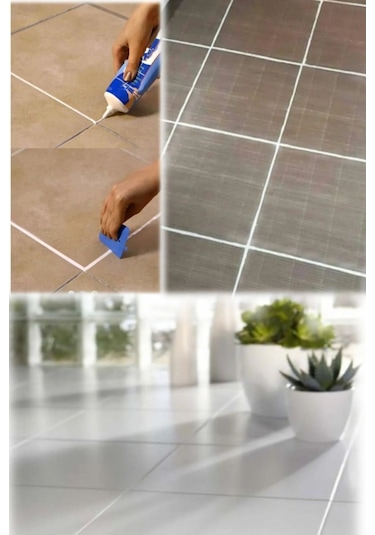 Banyonuzu Yenileyin Kahverengi Fayans Arası Derz Dolgu Boyama