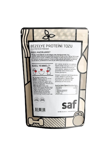 Saf Nutrition Bezelye Proteini Tozu 100 G