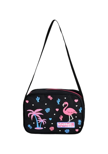 Waddell Flamingo Desenli İlkokul + Beslenme Çantası 3001