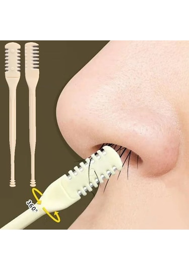 Buffer 2'si Bir Arada 2 Parça Kutulu Burun Kıl Alma Ve Kulak Temizleme Aparatı