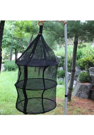Wondernest Kamp Piknik Katlanır Sebze Meyve Kuru Net Asılı Örgü Bulaşık Kurutma Rafı Çok Renkli Çok Renkli