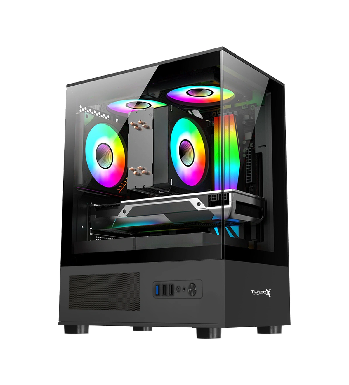 Turbox TX6309 R5-5500 32 GB 1 TB Nvme SSD 8 GB RTX3070 Free Dos Masaüstü Oyuncu Bilgisayarı