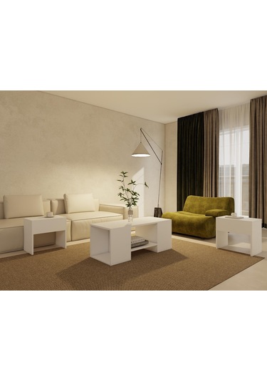 Lupo Orta Sehpa Beyaz