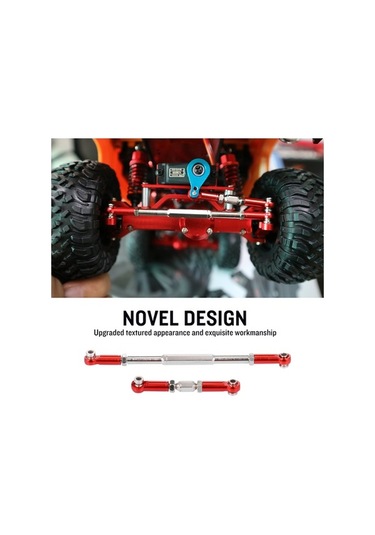 Didadodo D90 Mn-90 Rc Araçlar İçin Alüminyum Servo Bağlantı Çubuğu - Yükseltme Parçası Güçlendirilmiş Versiyon