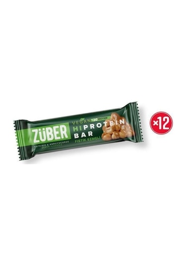Vegan Hi-protein Bar Fıstık Ezmeli 12 x 45 G