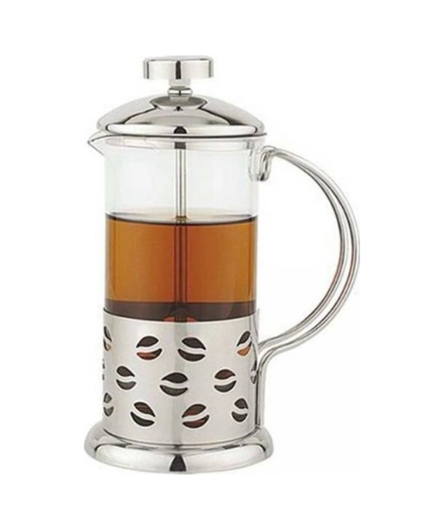 River World 350 Ml'lik French Press Cam Çelik Kulplu Renkli