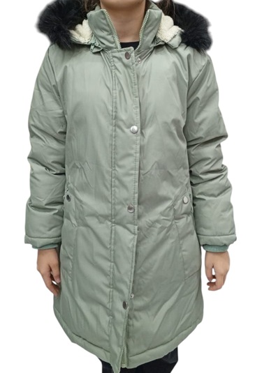Kız Çocuk Mint Yeşili Kapüşonu Kürklü İçi Peluş Astarlı Fermuar Çıtçıt Kapamalı Midi Boy Şişme Mont Mint Yeşili Kız Çocuk Mint Yeşili Kapüşonu Kürklü İçi Peluş Astarlı Fermuar Çıtçıt Kapamalı Midi Boy Şişme Mont Mint Yeşili