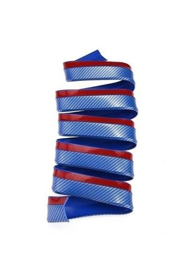 Buffer Mavi 2,5 Metre Araba Oto Ön Tampon Koruyucu Kauçuk Pratik Tampon Şerit Bant Döşeme Kiti