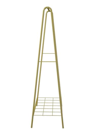 Metallica Concept Oval Telli Gold Butik Elbise Askılığı Konfeksiyon Askılık Altın