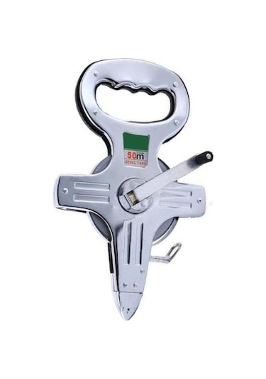 Novahub 30/50/100m El Paslanmaz Çelik Çerçeve Cetvel Mezura Ölçme Aracı 50m 50 M