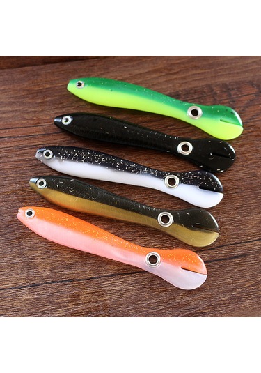 Neevoyu Tatlı Ve Tuzlu Su İçin Yüzen Yem Balık Avı Oltası - 7cm Yumuşak Yem