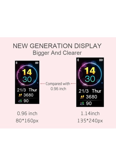 Cbtx Td19 1.14" Akıllı Saat (İthalatçı Garantili)