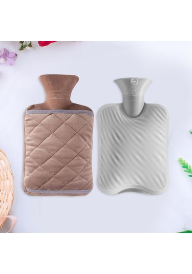 Dolıty Sıcak Su Torbası El Isıtıcı Kapaklı Ayak Omuz Için Haki Haki