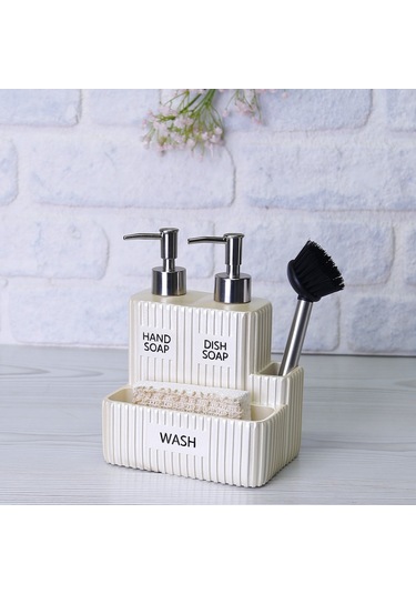 Grooved İkili Sıvılı Fırçalı Süngerlik İnci