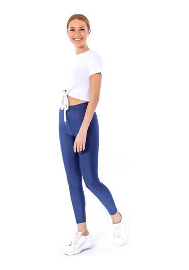 L-37 Lacivert Parlak Tayt Lacivert