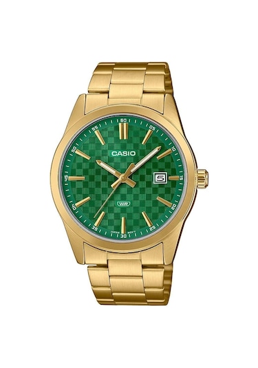 Casio Gold Yeşil Erkek Kol Saati Mtp-vd03g-3audf