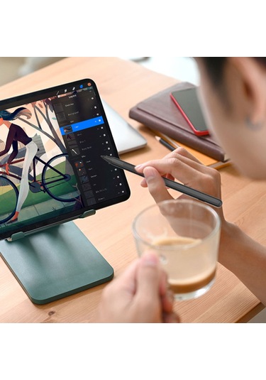Neevoyu Mpp Protokolü Aktif Kalem - Surface, Asus, Hp, Dell Ve Diğerler İçin - Hızlı Şarj, Düşük Gecikme, Tam Ekran Dürtme Engeli - Gri