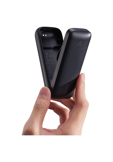 Aecooly Pf01 Katlanabilen Kompakt 3 Kademeli Portatif Soğutucu El Fanı Siyah