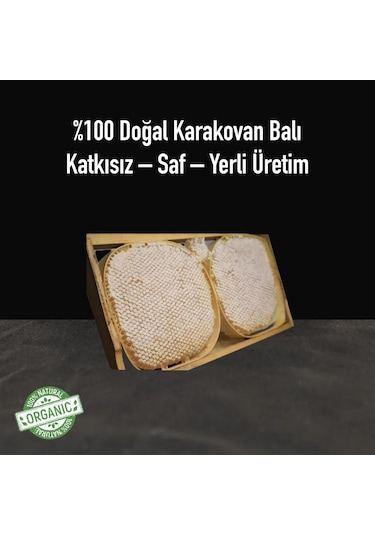 Bingöl Karakovan Petek Bal 2'li Kasnak 2700 G