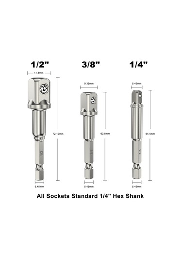 Vkemall 10 Parça Çelik Mızrak Uçlu Bağlantı Seti - 1/2" Boru Adaptörü, Dönüştürücü Ve 10 Delikli Saklama Şeridi İle - Endüstriyel Ve Ev Bakımı İçin