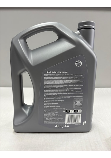 Shell Helix Hx8 5w-40 4 Litre Motor Yağı Üretim Yılı: 2025