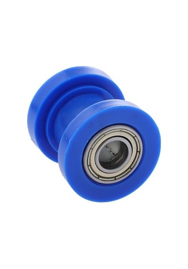 Zcjb Magideal Motosiklet 10mm Zincir Kasnak Gergi Kılavuz Tekerlek Araba Mavi