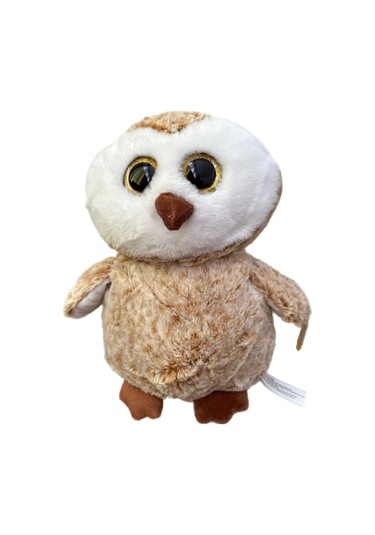 Sevimli Baykuş Kanatlı 30 Cm Uyku Arkadaşım Peluş Oyuncak Kahverengi