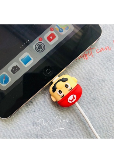 Kablo Koruyucu Silikon Şarj Kablosu Koruyucu İthalatçı Garantili 1 Yıl Belirtilmemiş Mavi Belirtilme