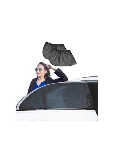 Araç Yan Cam Güneşlik Araç Perdesi Oto Yan Cam Güneşlik 2Li Paket