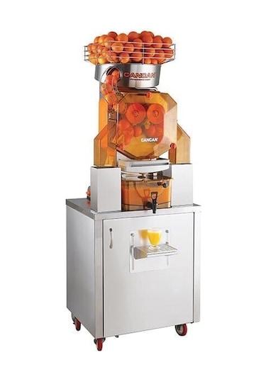 Cancan 38 Depolu Arabalı Otomatik Portakal Sıkma Makinesi
