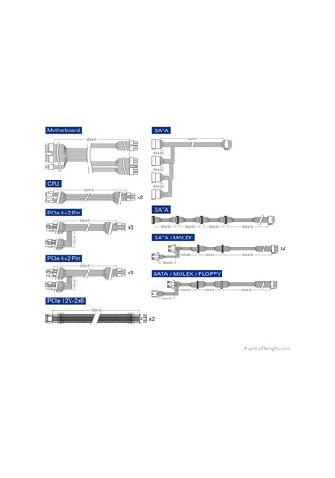 FSP Cannon Pro(12V-2x6) FSP2000-52AGPBI 2000W Gen-5 (PCIe5.0) 80+ Gold Modüler Güç Kaynağı