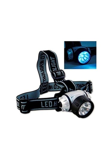 9 Ledli Pilli Kafa Lambası Wt-042 Çok Renkli