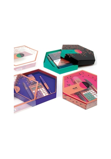 Mılan 8741 Copper Altıgen Yeşil Set 1