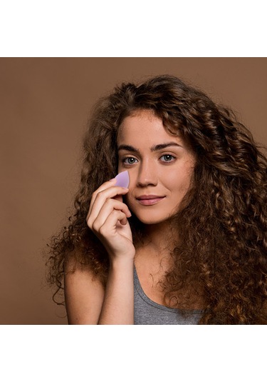 Teltree "6'li Set Nemli/kuru Fondöten Süngeri - Mini Makyaj Süngerleri İle Kusursuz Fondöten Ve Allık Uygulaması"