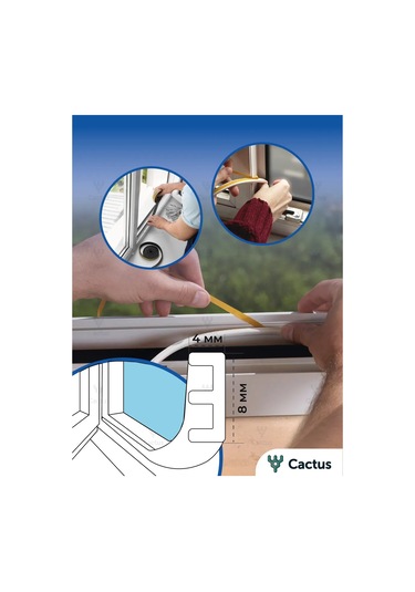 Cactus Pencere Contası, Kapı Yalıtımı, Kendinden Yapışkanlı Bant 246423108 Diğer