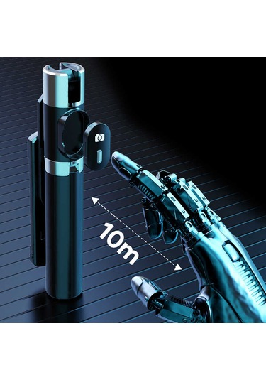 Ekılıf - Selfie Çubuğu P60 Plus Çok Fonksiyonlu Selfie Çubuğu - Beyaz - T23270