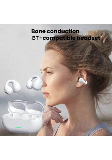 Singree Tw01 Kemik İletimli Bluetooth Kulaklık - Spor, Müzik Ve Oyun İçin Uyumlu İos/android 112 Karakter
