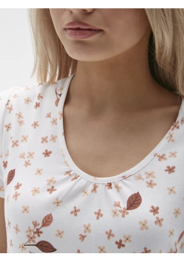 D Eva Gecelik Büyük Beden 196360108 Bej