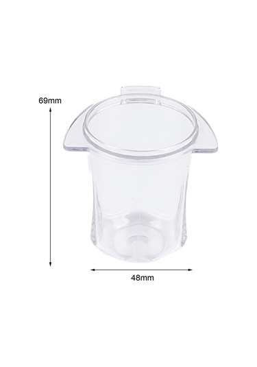 Suntek Magideal Kahve Dozaj Fincan Espresso Makinesi Aksesuarları Şeffaf