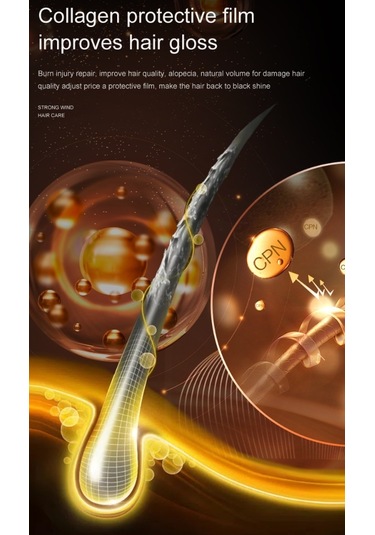 Lixiaqu01 Yüksek Hızlı Negatif İyonik Saç Üfleyici Kurutucu