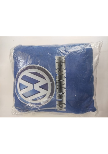 Volkswagen Mavi Oto Atlet Servis Kılıfı 4 Parça Ser-0027