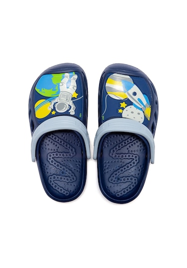 Twigy Jim Çocuk Sabo Terlik Lacivert 30/35 DD1002 Lacivert
