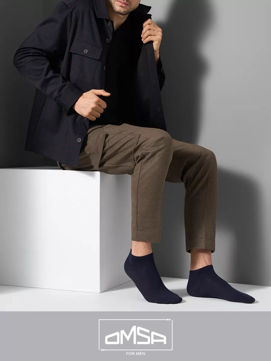 Omsa 10 Çift Pamuklu Kız Çocuk Kısa Yaz Çorapları Ayakkabılık 29005958 Mavi