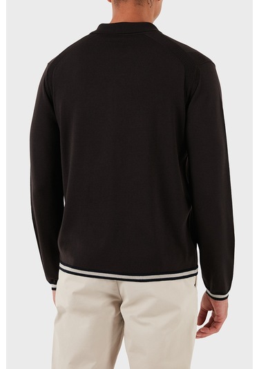 Emporio Armani Erkek Kazak Em001512 Af14158 U6280 Koyu Kahve Koyu Kahve